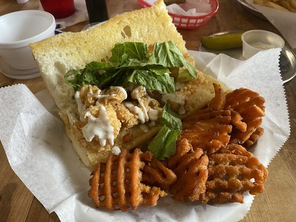 Fried Shrimp Poboy